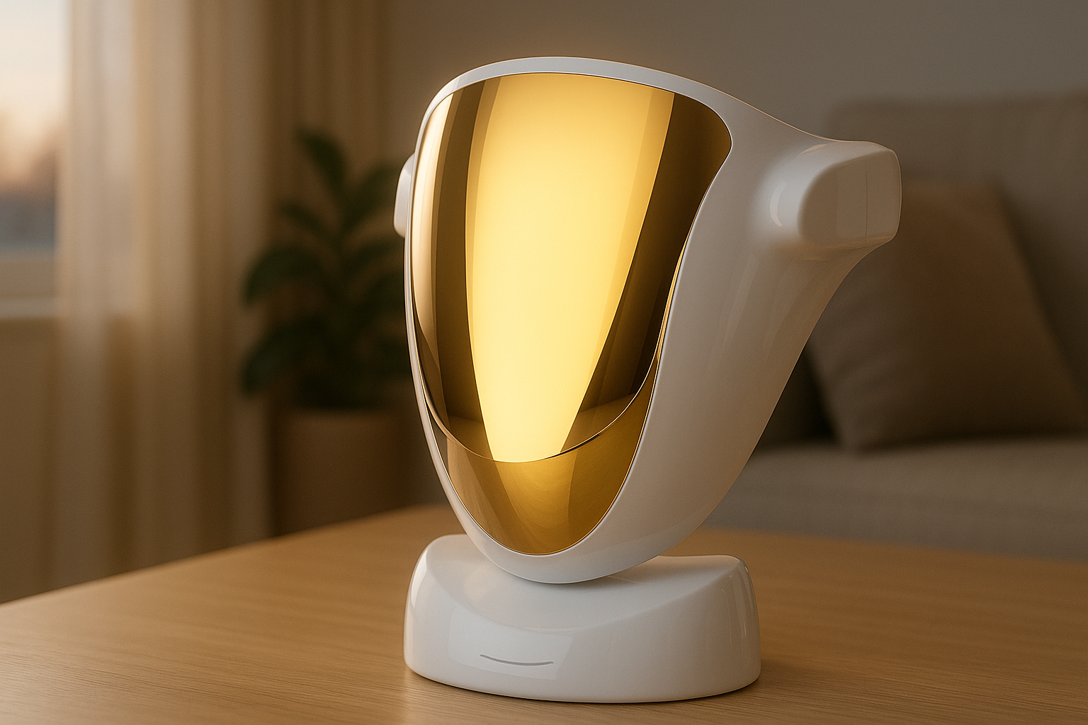 Ambiance luxueuse masque LED